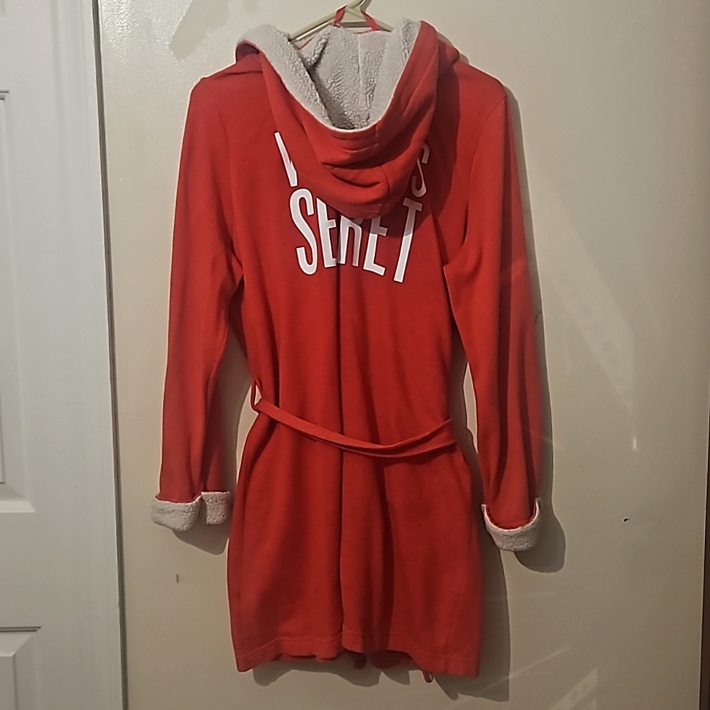 Victoria's Secret Cozy Lounge Hooded Bathrobe/ XS